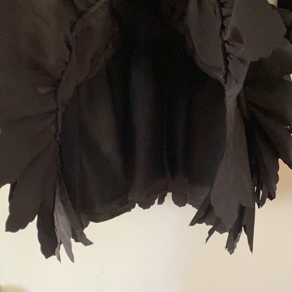 Black Velvet and taffeta dress - Picture 5 of 5